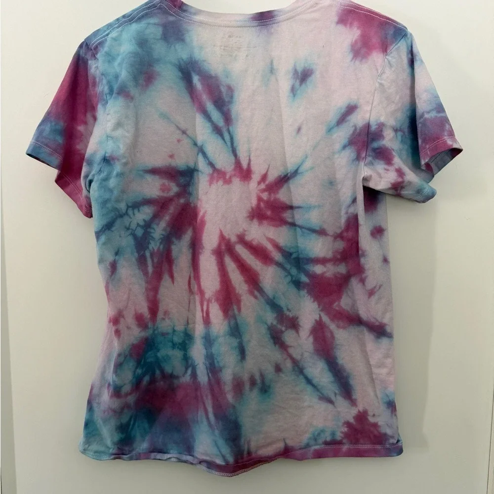 Calvin Klein Classic Fit Tie Dyed T-shirt Men's Size M Comfortable Hand Dyed Tee - Picture 2 of 6